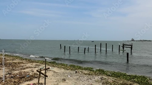 Fort Kochi Beach in Kerala, India