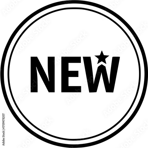 new and sale web icon