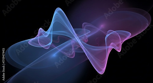 Abstract Flowing Energy Design.