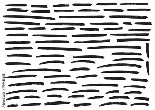 Wallpaper Mural Abstract Brush Strokes Simple Grunge Texture Vector Background Torontodigital.ca