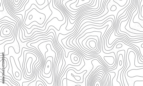 Black and white seamless geometric pattern with a modern art deco style decoration