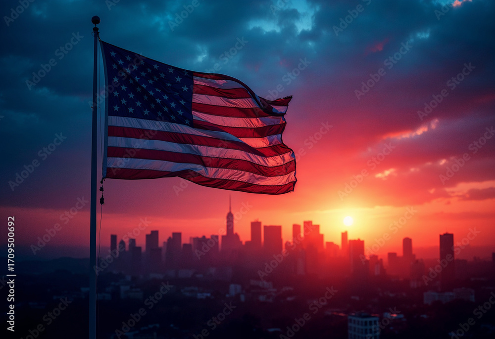 Obraz premium Patriot Day Commemoration Background Design