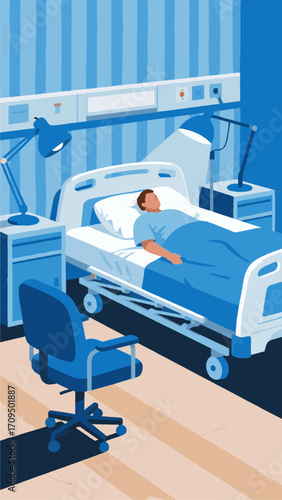 vector of patients being treated in hospital