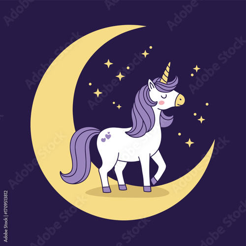 horse on the moon