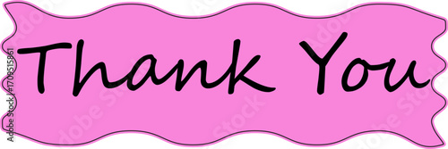 Thank You calligraphy Sign Icon. Thank you phrase gratitude thanksgiving congratulation thank you greeting card. vector illustration decorated with elements in a clean, modern style.