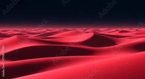 Red Desert Landscape.
