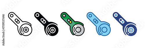 Rotary Cutter  Icon Element For Design