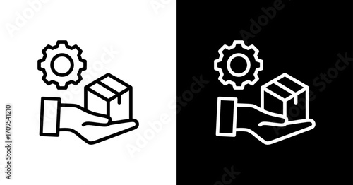 Service Icon Set Multiple Style Collection