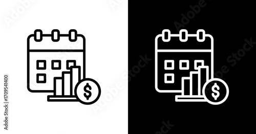 Calendar Icon Set Multiple Style Collection