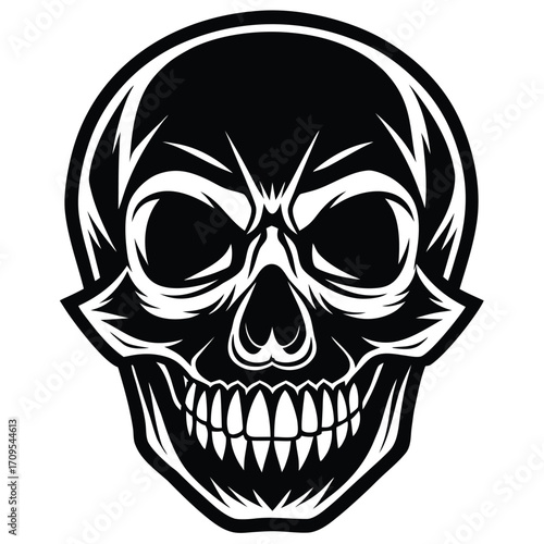 skull vector icon