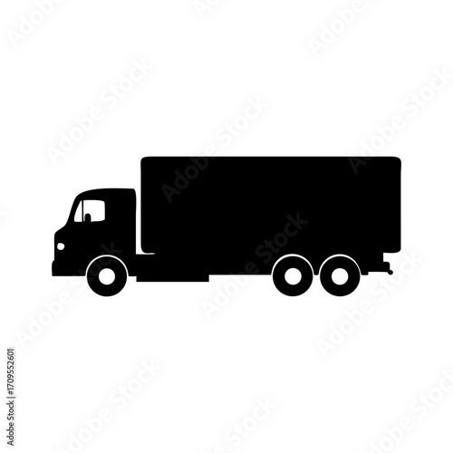 Heavy Duty Cargo Truck - Long Haul Container Lorry for Logistics & Freight Transport.