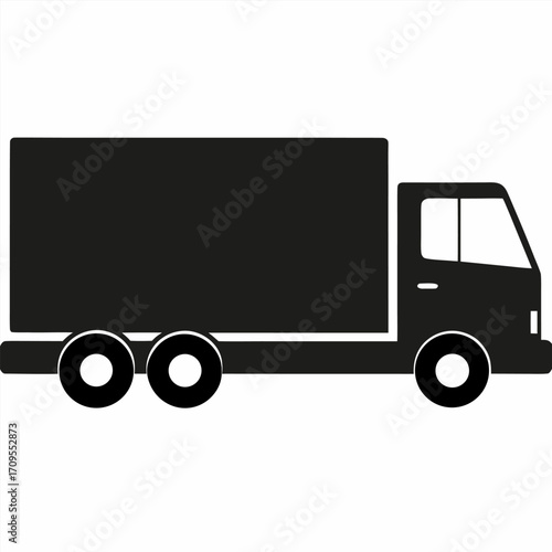 Heavy Duty Cargo Truck - Long Haul Container Lorry for Logistics & Freight Transport.