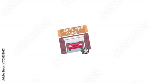 Car service garage 
