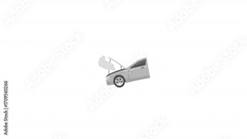 Car service animation