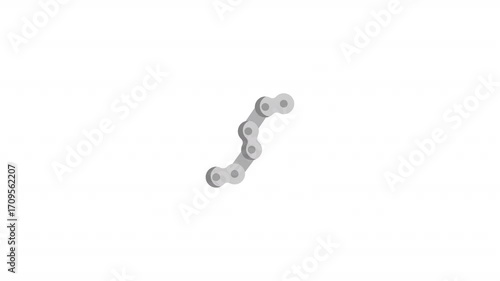 Bicycle chain icon