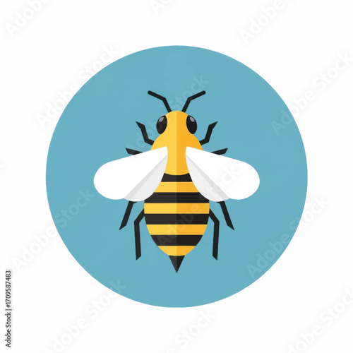 Honeybee Illustration.