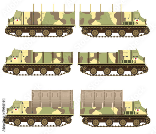 Imperial Japanese Transport Vehicles