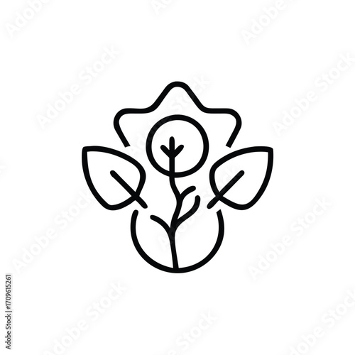 Environmental Protection Icon, Nature Conservation Icon, Recycling and Sustainability Icon, Green Energy Icon, Eco-Friendly Icon