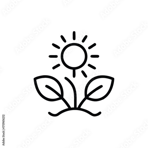 Environmental Protection Icon, Nature Conservation Icon, Recycling and Sustainability Icon, Green Energy Icon, Eco-Friendly Icon