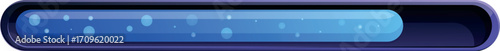 Blue loading bar is gradually filling up, indicating progress or download completion