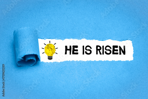 Canvastavla he is risen
