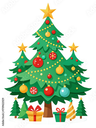 Christmas Tree With Transparent Background