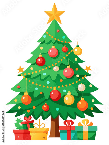 Christmas Tree With Transparent Background