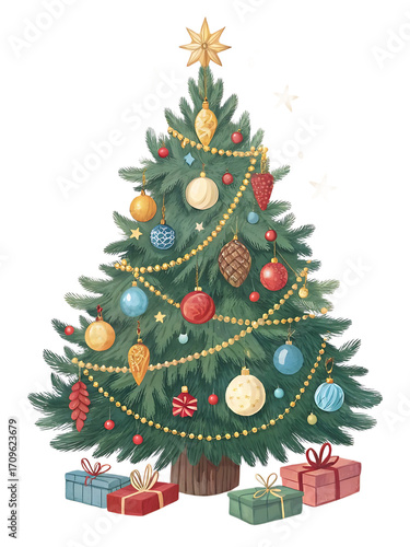 Christmas Tree With Transparent Background