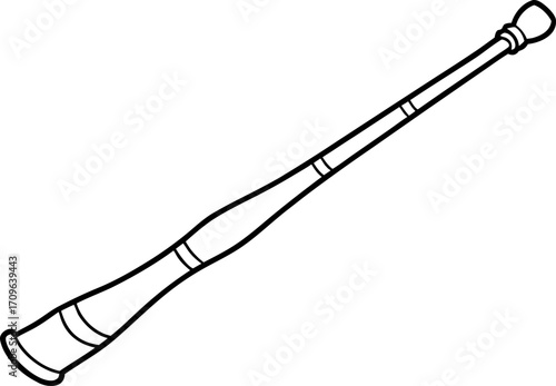 Australian Aboriginal Wind Instrument Outline