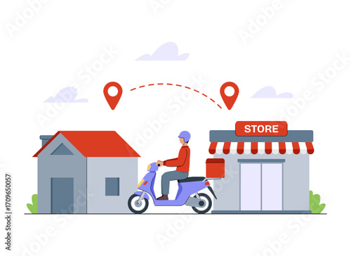 Store To Home Scooter