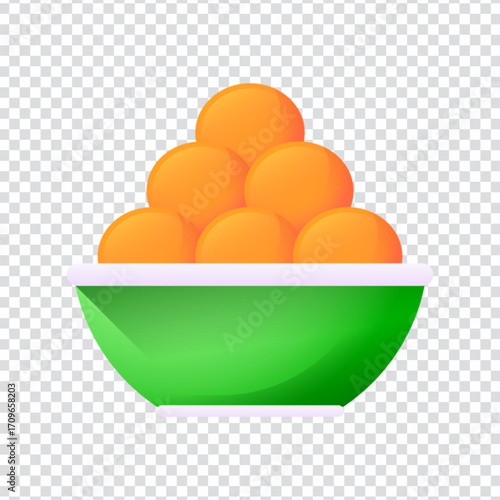 Laddu Sweet Dessert Icon