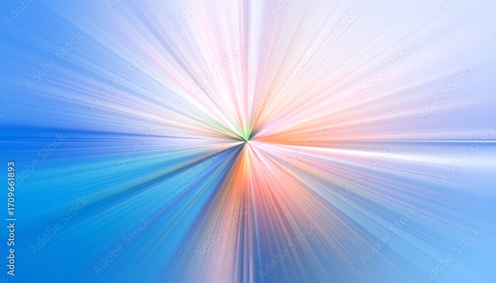 Obraz premium Abstract burst of color