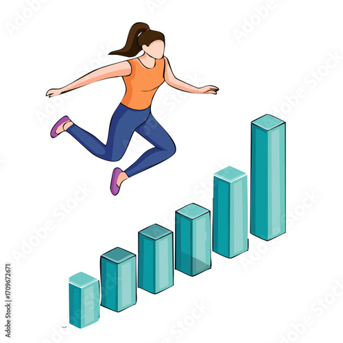 Leaping forward
