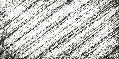 A textured brown wood grain pattern on a weathered gray plank surface with an old, rough, and dirty grunge finish