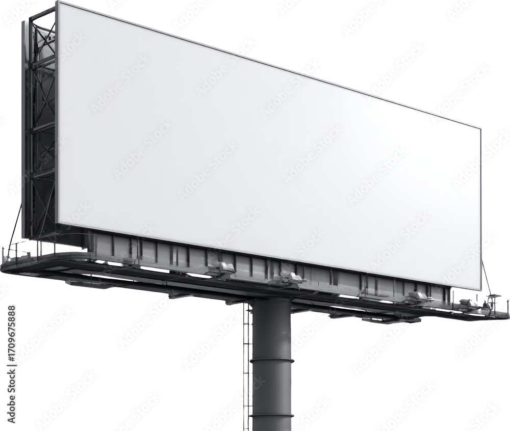 Obraz premium Blank Billboard Ready to Display Your Message