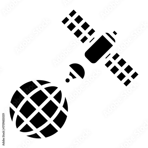 Satellite Earth  icon
