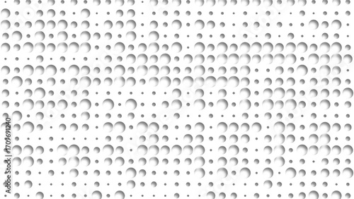 Perforated 3D backdrop with shadow for design
