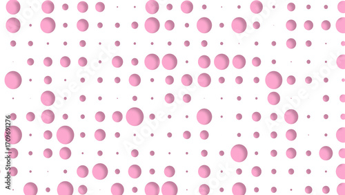Perforated 3D backdrop with shadow for design