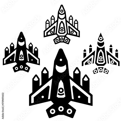 vector illustration of a christmas tree