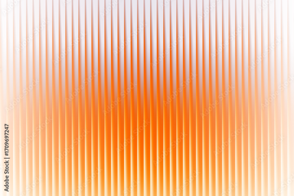Fototapeta premium A captivating orange gradient background with vertical lines, creating a visually appealing and modern aesthetic, isolated on white background