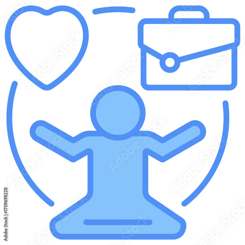 Work Life Balance Icon