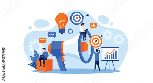 Business teamwork strategy success achieving goals ideas innovation chart analysis concepts