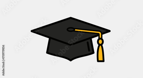 graduation cap vector