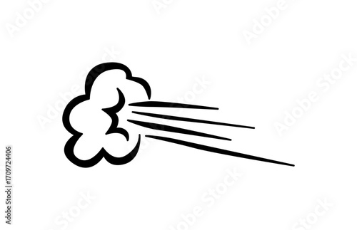 Comic Effekt Geschwindigkeit