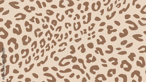 Orange and black leopard skin texture. Animal print background. Luxury wallpaper.
