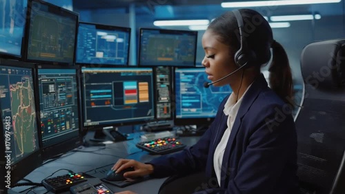 Emergency call center.