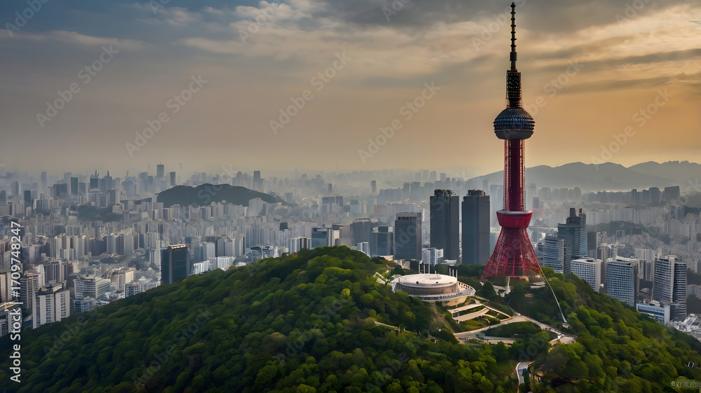 Obraz premium N Seoul Tower