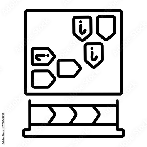 A line style icon showing goita game