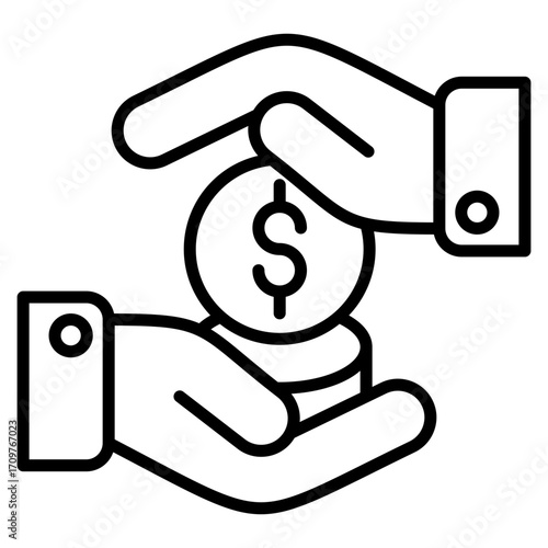 Loan line icon