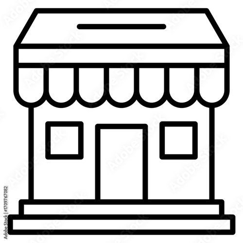 Store line icon